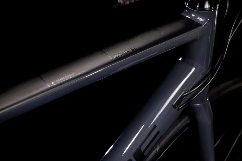 Cube Attain SL Road Bike - Grey/Black-1